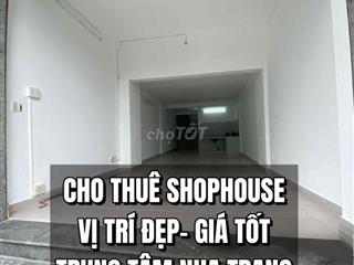 Mặt tiền kinh doanh trung tâm Nha Trang