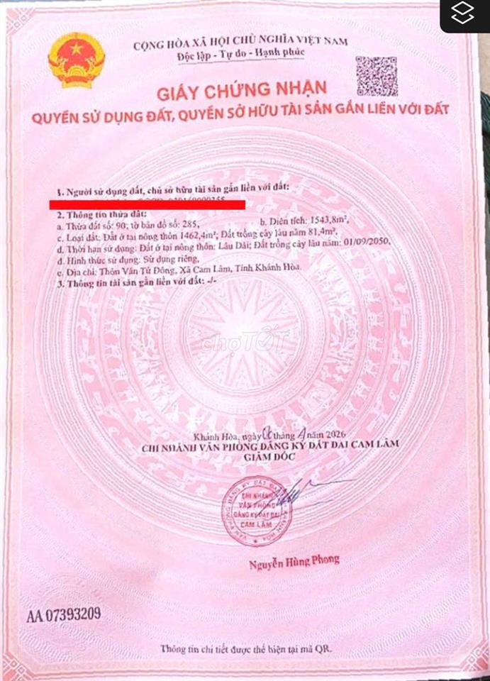 🔥 ĐÓN SÓNG VIN CAM LÂM – CƠ HỘI SỞ HỮU QUỸ ĐẤT LỚN HIẾM CÓ 🔥