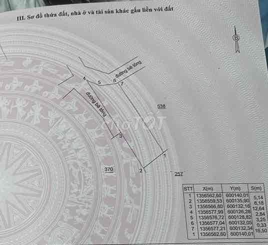 Đất chính chủ thổ cư toàn bộ Ngọc Hội Vĩnh Ngọc Nha Trang