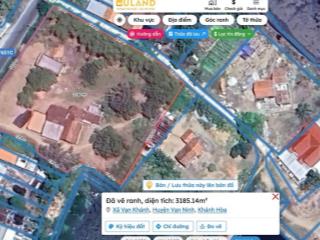Cần bán lô đất góc 2 mặt tiền đường Nguyễn Huệ cách Vịnh Vân Phong 1km