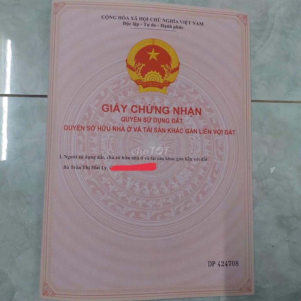 CHÍNH CHỦ CẦN BÁN LÔ ĐẤT FULL THỔ SÁT KHU TÁI ĐỊNH CƯ QUY HOẠCH