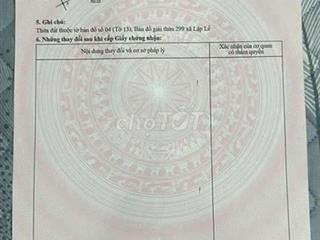 Đất thổ cư, Cầu Lập Lễ