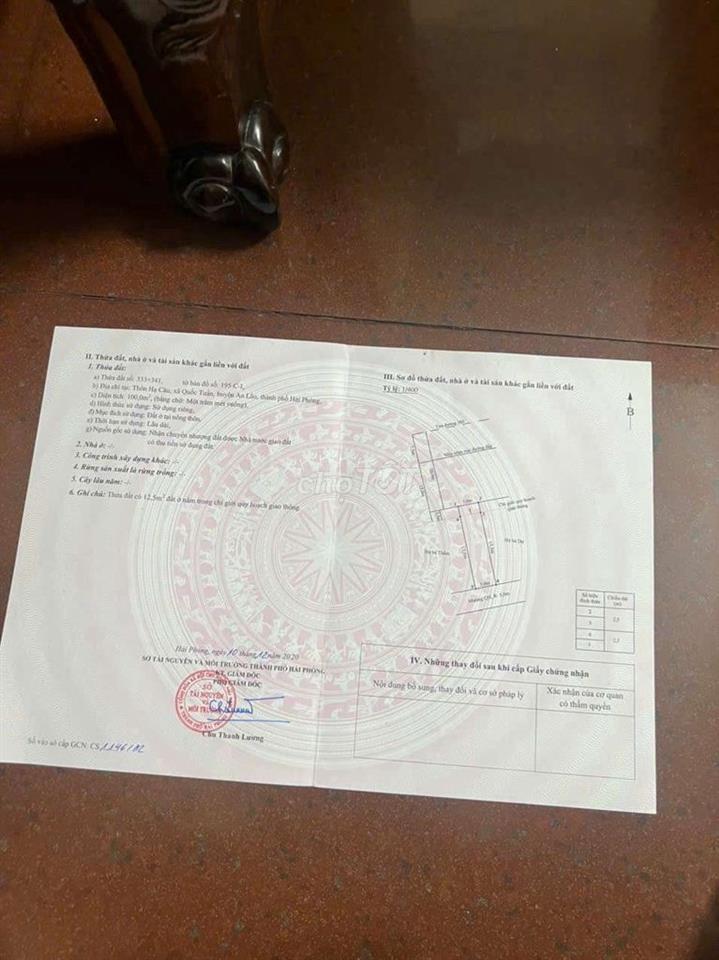 Đất nền mặt đường 360 Quốc Tuấn .Ăn Quang