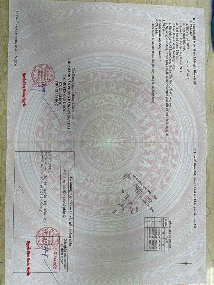 bán nhà gấp ở xã Long Cang Cần Đước