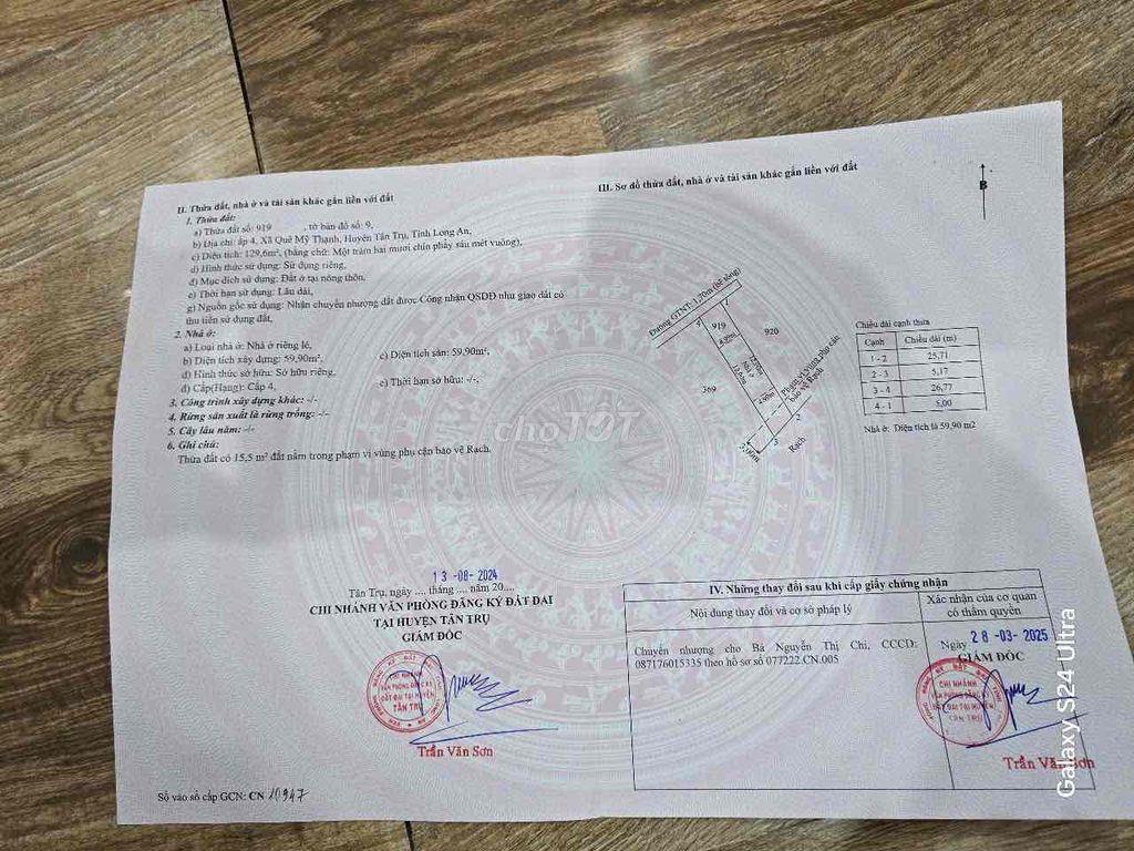 nhà cấp 4 hoàn công