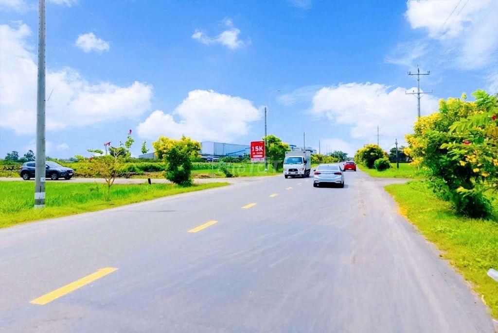 Đất xây nhà vườn làm kho, 1453m2 đất có 253m2 thổ, giá 2.2 tỷ