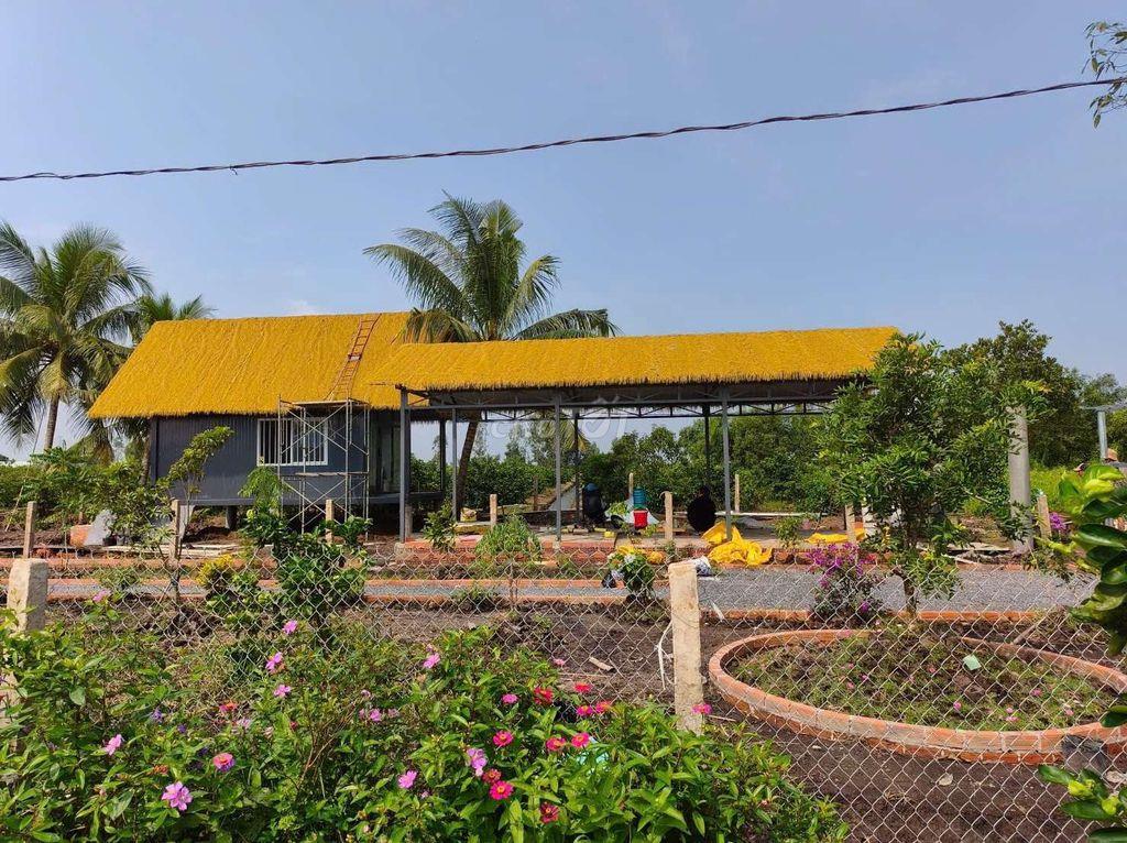 chỉ 490tr sở hữu mô hình vườn 540m2 đất view kênh