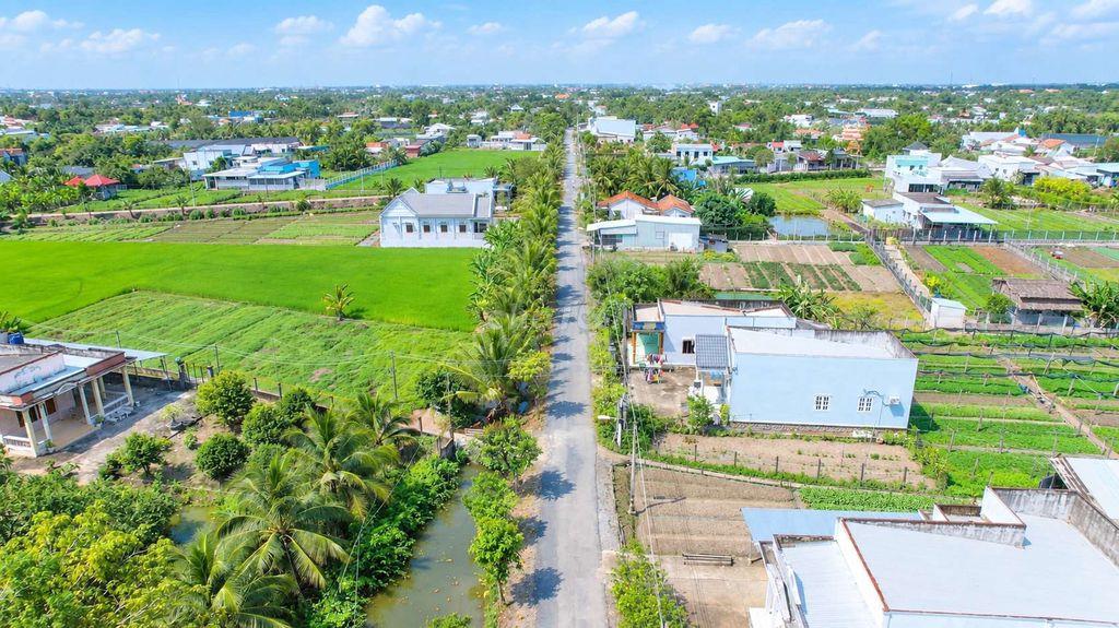 Đất siêu phẩm xây nhà vườn đối diện trường học Tân Trụ