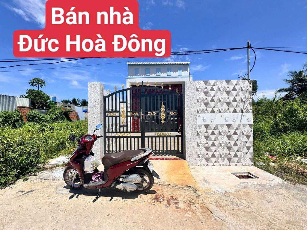 NHÀ NGAY UBX ĐỨC HOÀ ĐÔNG gần Binh chánh 