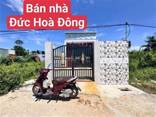 NHÀ NGAY UBX ĐỨC HOÀ ĐÔNG gần Binh chánh 
