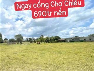 CHỈ 690TR THỔ CƯ ĐỨC HOÀ HẠ NGAY CHỢ CHIỀU TÂN ĐỨC
