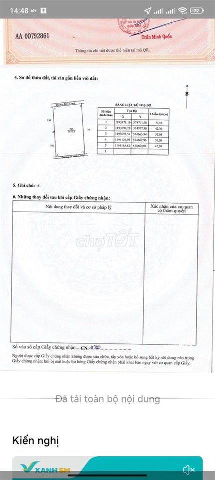 3077m2 ĐỐI DIÊN KCN TÂN ĐỨC 