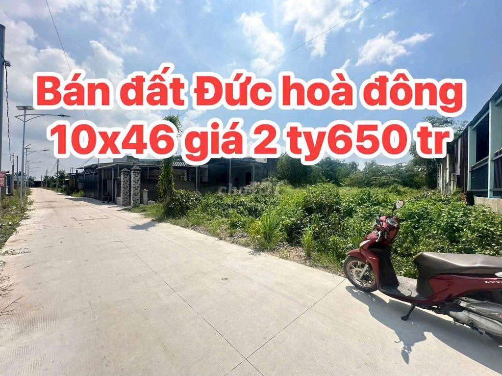 460m2 XÂY NHÀ TRỌ ĐỨC HOÀ ĐÔNG VI TRÍ ĐẸP