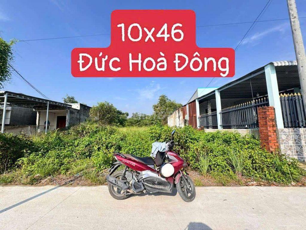 Bán đất 470m2 full thổ cư Đức Hòa Đông gần KCN