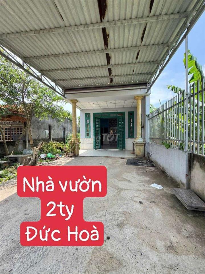 420m2 Full Thổ NHÀ VƯỜN ĐỨC HOÀ ĐÔNG 