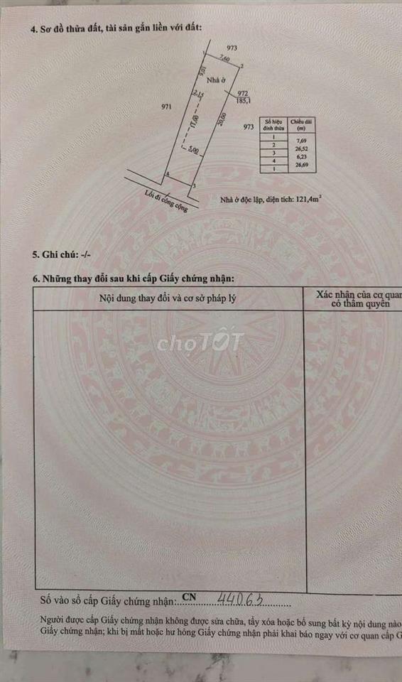 Bán nhà Mỹ Lộc, Cần Giuộc