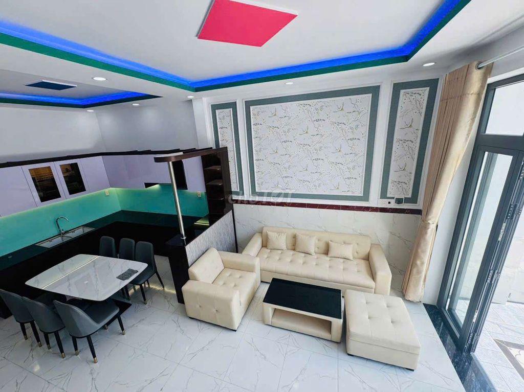 Nhà mới xây dọn vô ở ngay gần chợ Mỹ Hạnh Nam-SHR