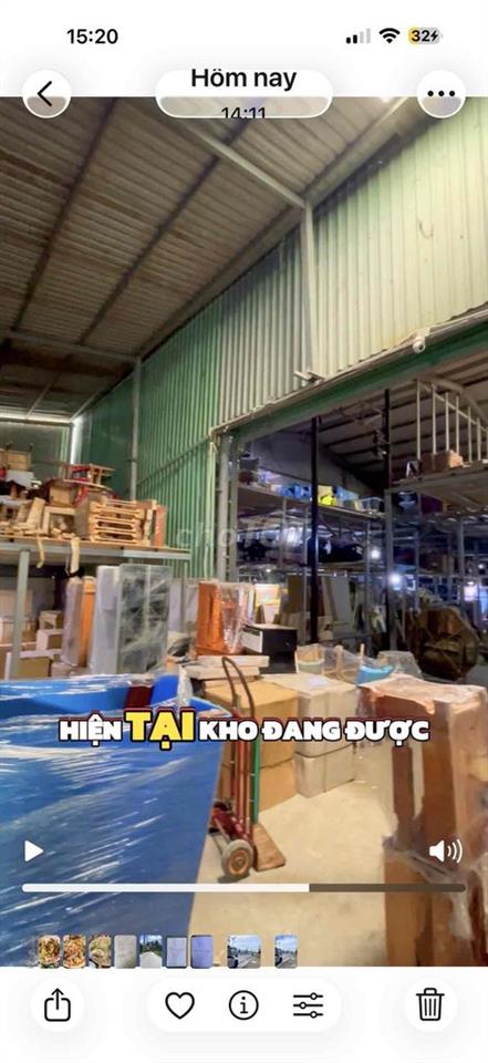 Chính chủ kẹt tiền bán gấp Đất + Kho tại Rạch Kiến