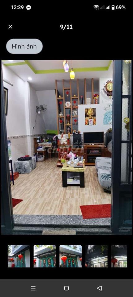Bán nhà riêng Nhà phố. Chính chủ nhà mặt hẻm. 1 trệt 1 lầu.