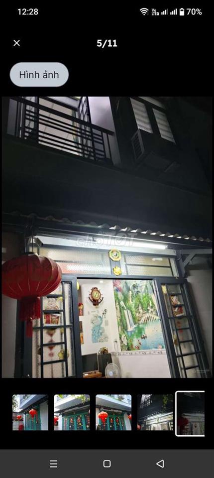 Bán nhà riêng Nhà phố. Chính chủ nhà mặt hẻm. 1 trệt 1 lầu.