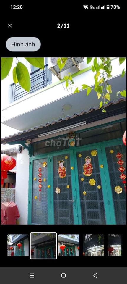 Bán nhà riêng Nhà phố. Chính chủ nhà mặt hẻm. 1 trệt 1 lầu.