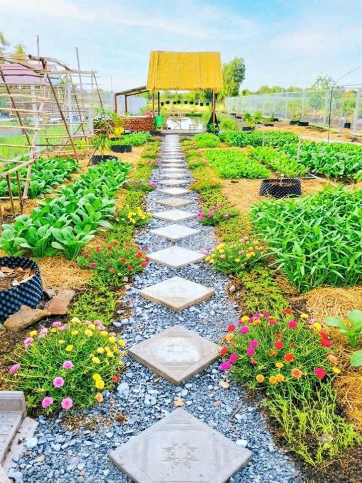 chỉ 1.4 tỷ sở hữu nhà vườn 1000m² đất view kênh