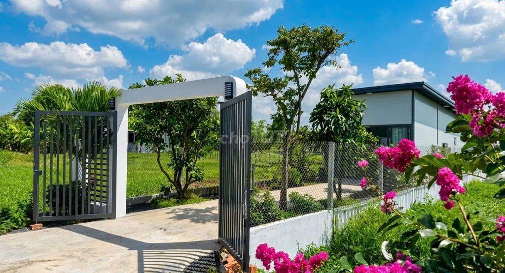 Hàng ngộp, chỉ 999tr sở hữu nhà vườn đường nhựa Nguyễn Văn Mỹ