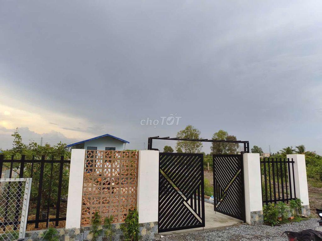chỉ 490tr sở hữu 540m² đất xây nhà vườn view kênh 490tr