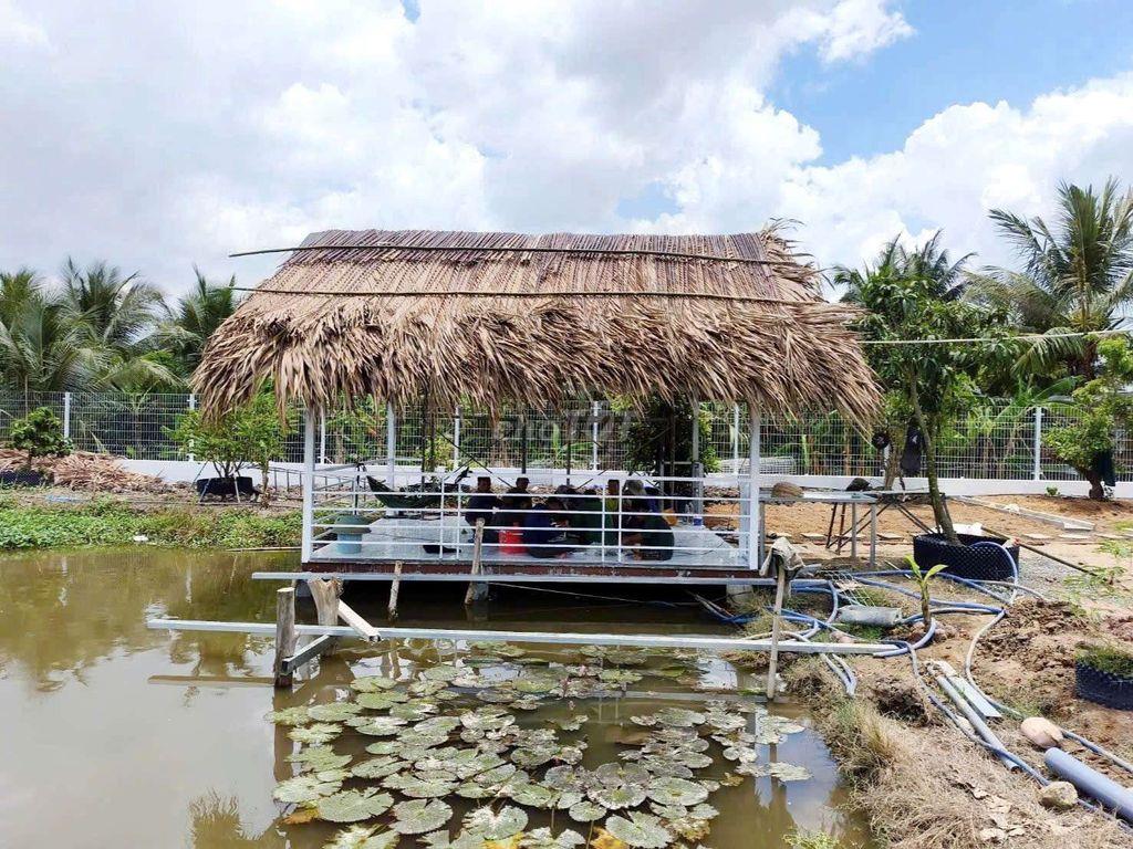 Quá đẹp, nhà vườn 1068m² đất full thổ View Kênh chỉ  3.5 tỷ