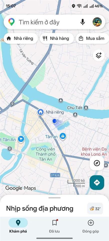Bán nhà trung tâm thành phố Tân An
