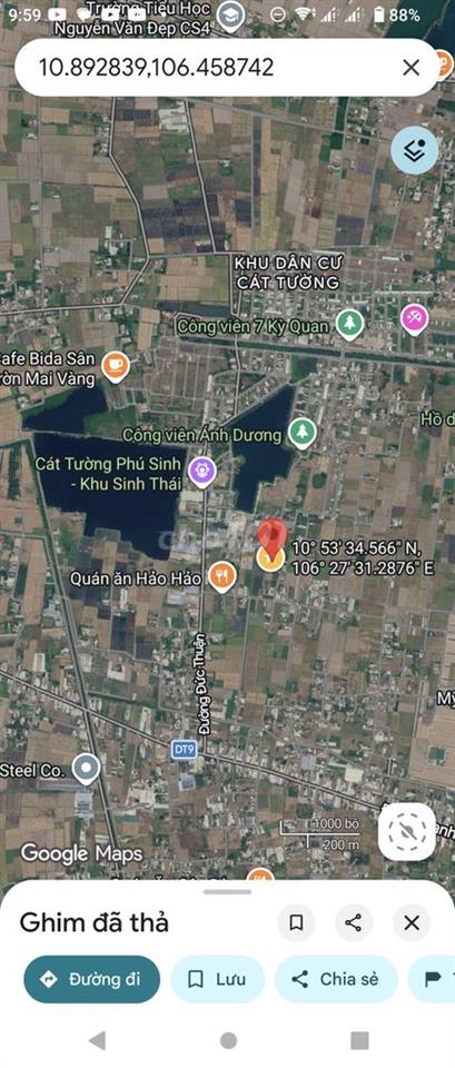 Bán nhà lầu mới xây gần ngay cổng chính cát tường phú sinh 