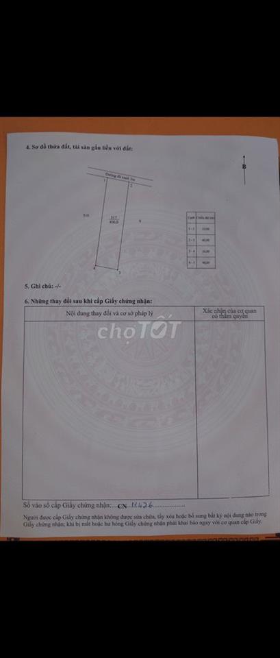 Bán đất thổ cư sát 823D, xã Đức Hòa Đông 