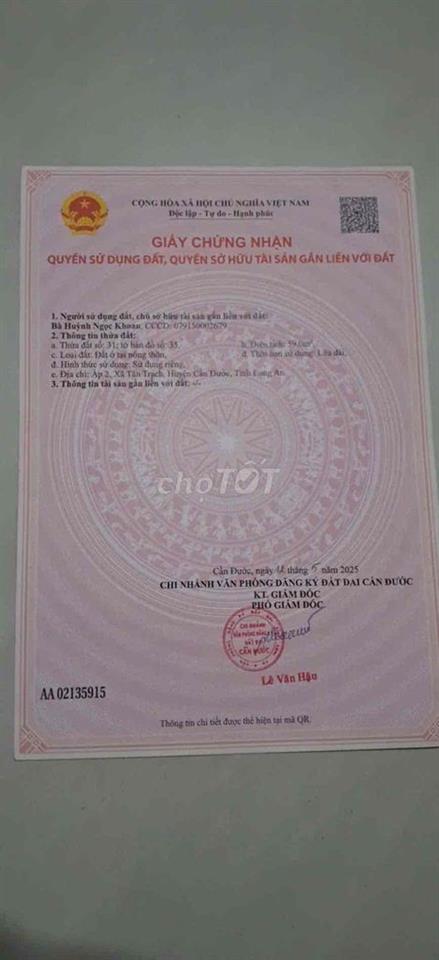 nhà bán 1 lầu 3 phòng ngủ 2 vệ sinh 1tỷ190tr thương lượng 9 chủ
