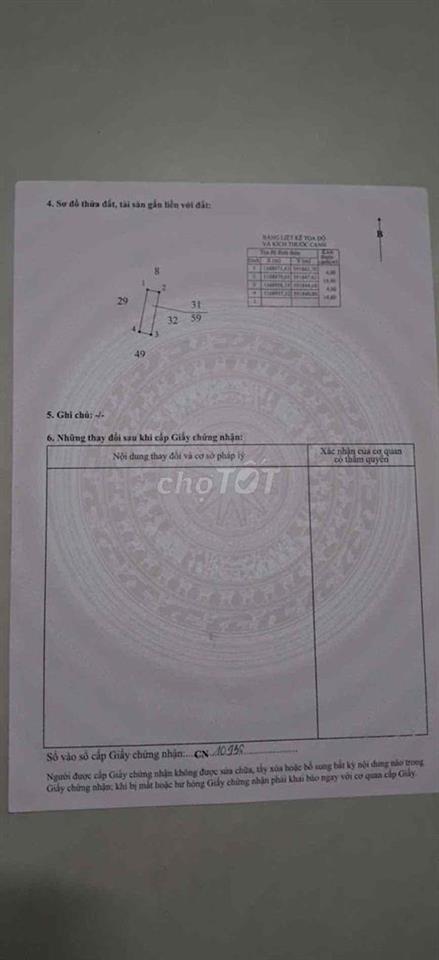 nhà bán 1 lầu 3 phòng ngủ 2 vệ sinh 1tỷ190tr thương lượng 9 chủ