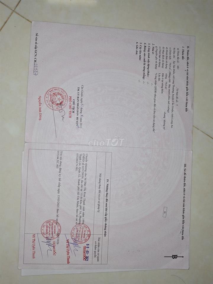 Nhà cấp 4 sổ hồng riêng, gần trạm y tế Hưng Long