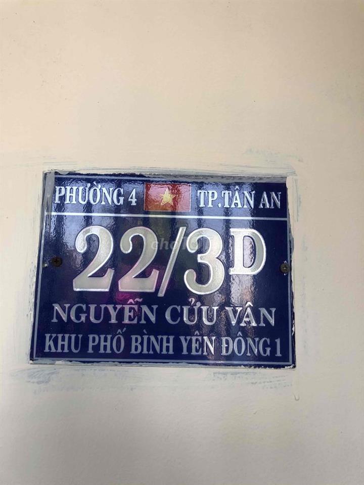 Nhà cấp 4 Tp. Tân An cần bán (đang cho thuê)