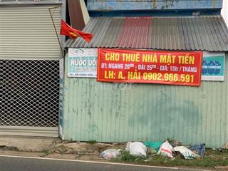 CHO THUÊ NHÀ ĐẤT LONG AN 20x25m