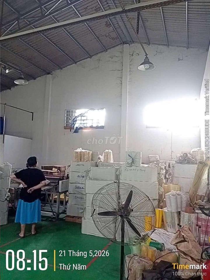 Cho Thuê Kho 300m2 có trạm điện 250KVA đường xe tải lớn
