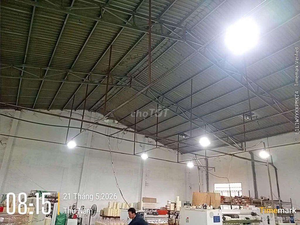 Cho Thuê Kho 300m2 có trạm điện 250KVA đường xe tải lớn