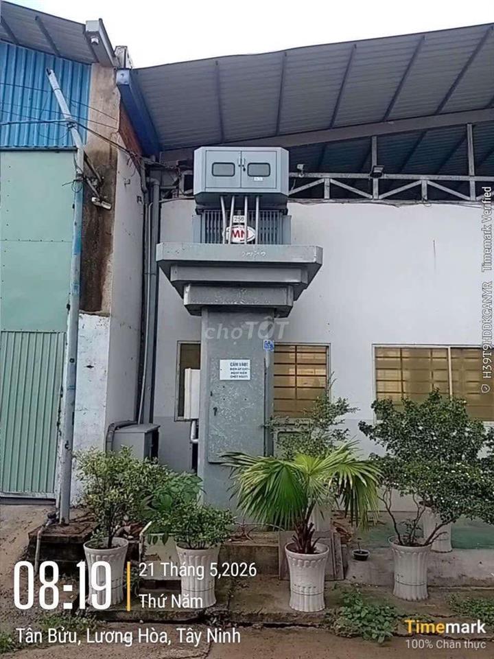 Cho Thuê Kho 300m2 có trạm điện 250KVA đường xe tải lớn