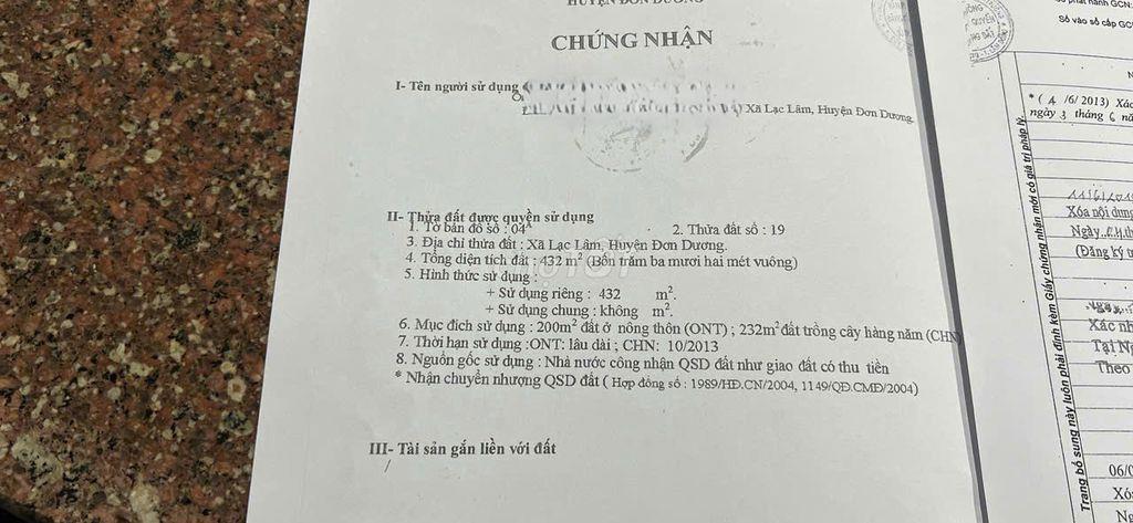 Bán nhà Lạc Lâm Làng, Đơn Dương, Lâm Đồng, giá 3 tỷ. 