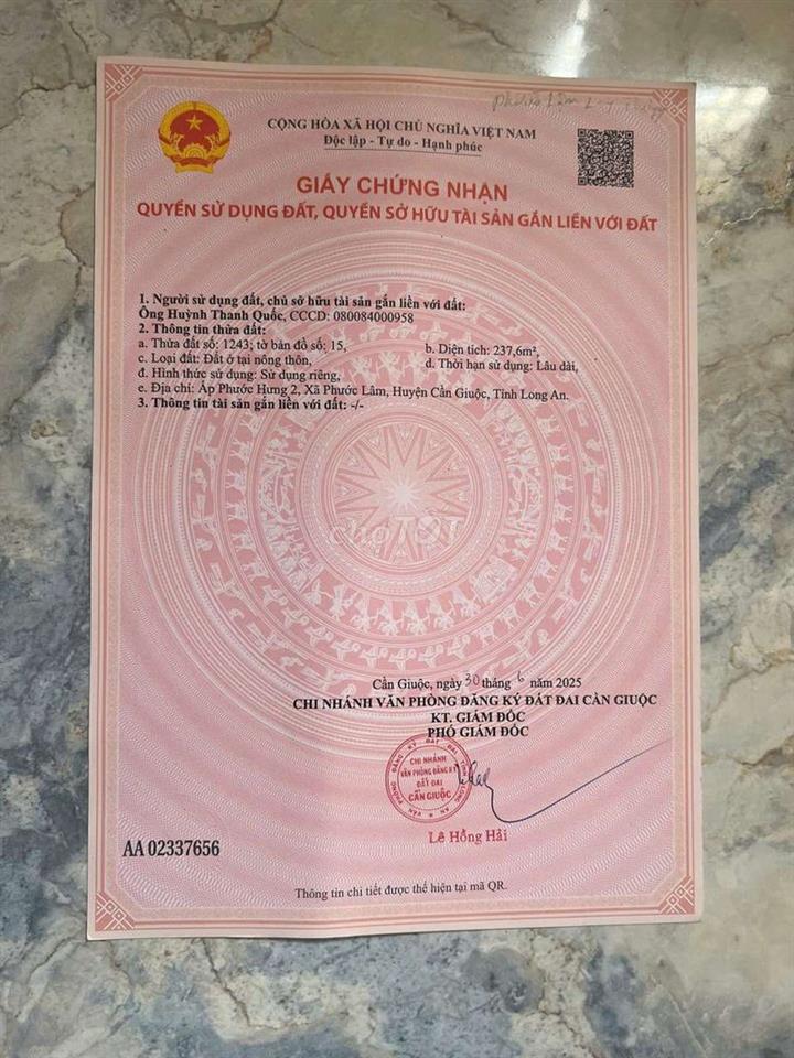 🔥 ĐẤT FULL THỔ CƯ – GIÁ CHỈ 1 TỶ 050 TRIỆU 🔥