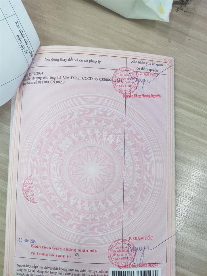 Đất ở Cầu Ông Bình
