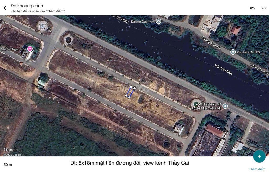 Bán nền A2-24 Vistsland 5x18 Mt view kênh Thầy Cai