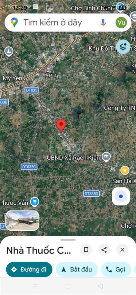 Bán đất mặt tiền đường 835