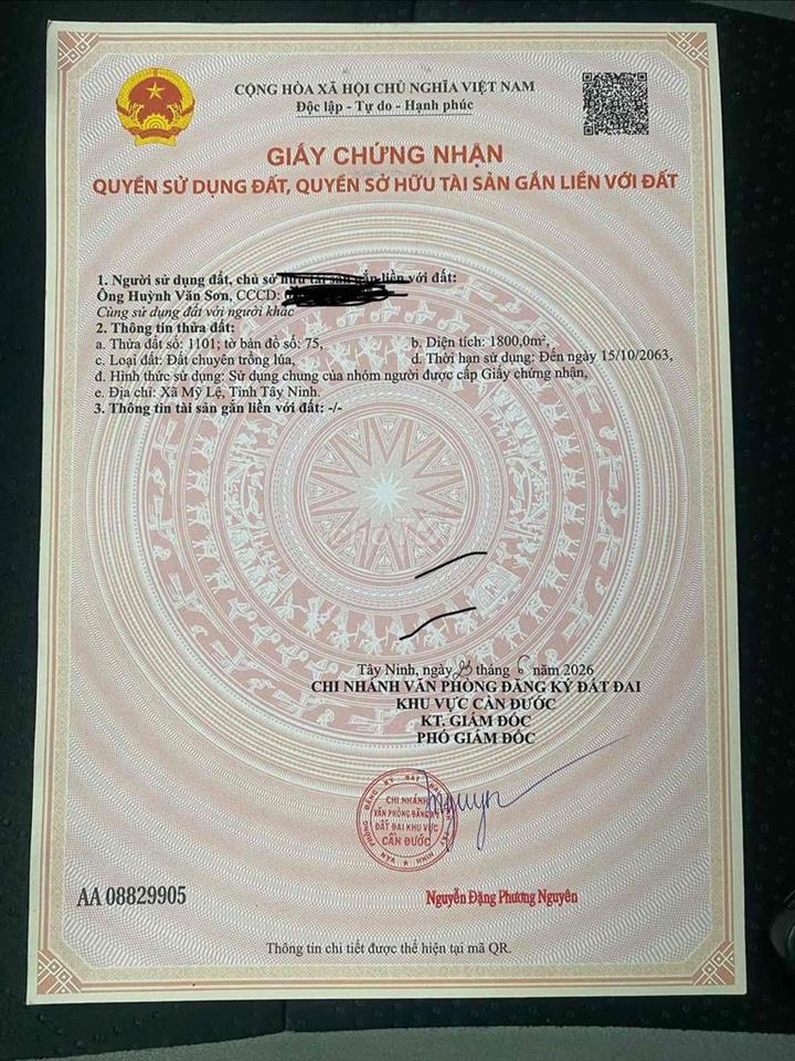 Bán đất Lúa