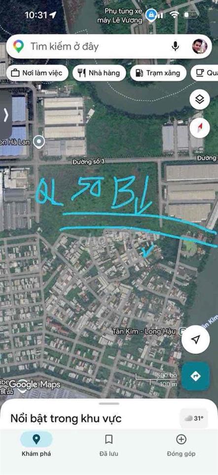 Bán đất khu dân cư Tân Kim