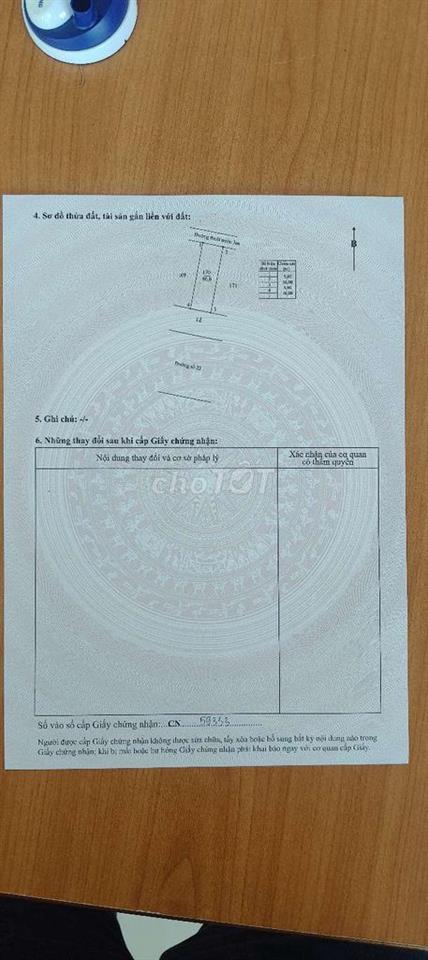 Bán đất mặt tiền kinh doanh, đường số 23 kDC Xuyên Á.