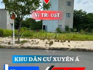 Bán đất mặt tiền kinh doanh, đường số 23 kDC Xuyên Á.