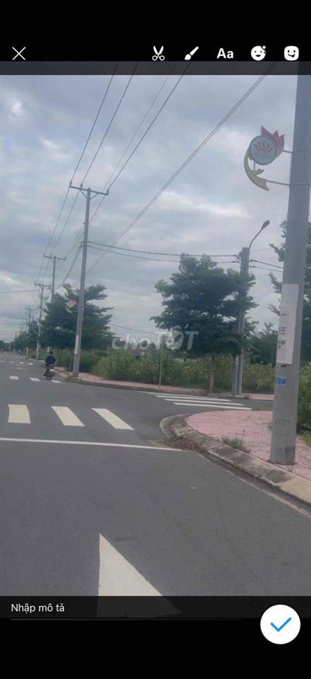 bán nhanh lô đất tại kdc long cang